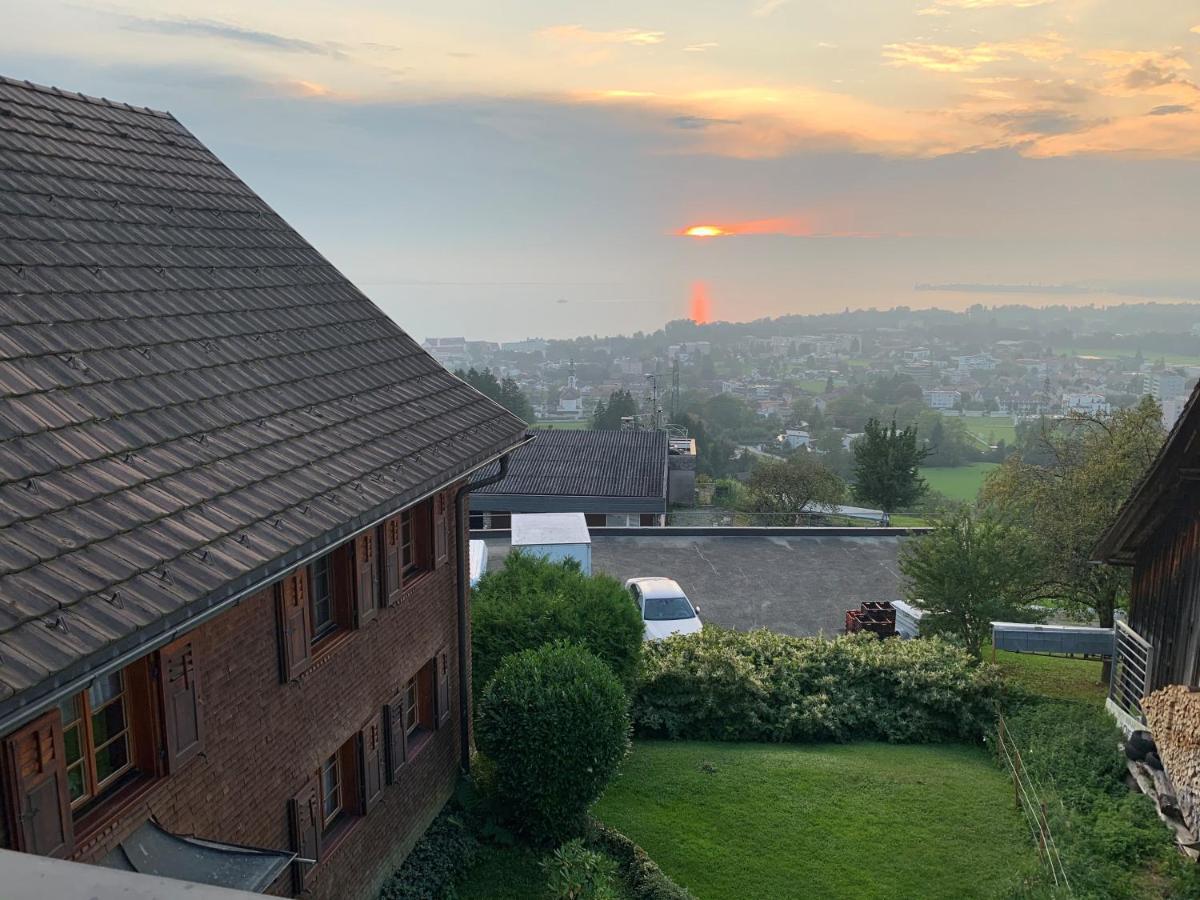 Bauernhaus Am Pfaenderhang Mit Seeblick 洛查贝布里根 外观 照片